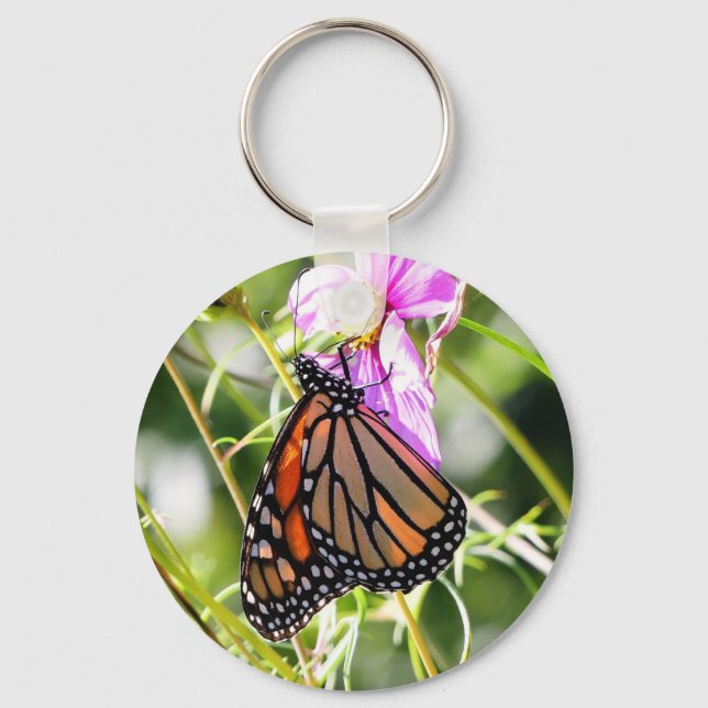 Monarch Butterfly Key Ring (Front)