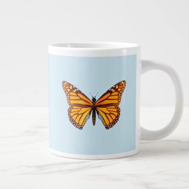 Monarch Butterfly Large Coffee Mug (Right)
