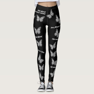Monarch butterfly leggings