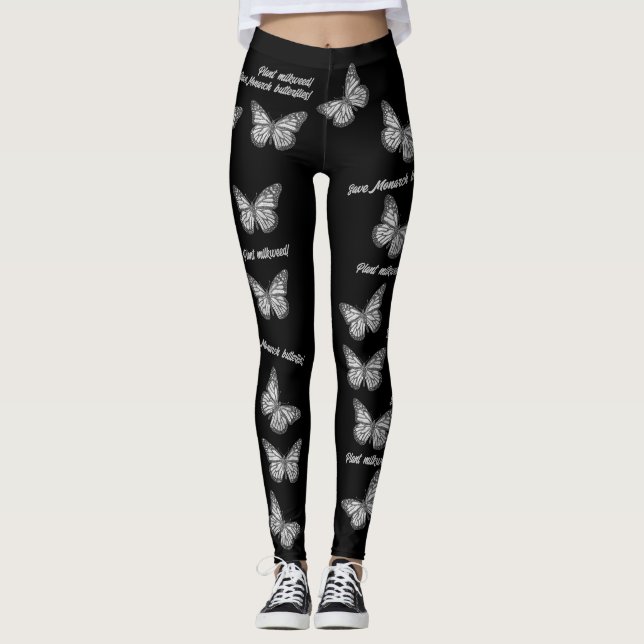 Monarch butterfly leggings (Front)
