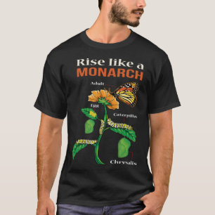 Monarch Butterfly Lifecycle Metamorphosis T-Shirt