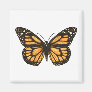 Monarch butterfly magnet