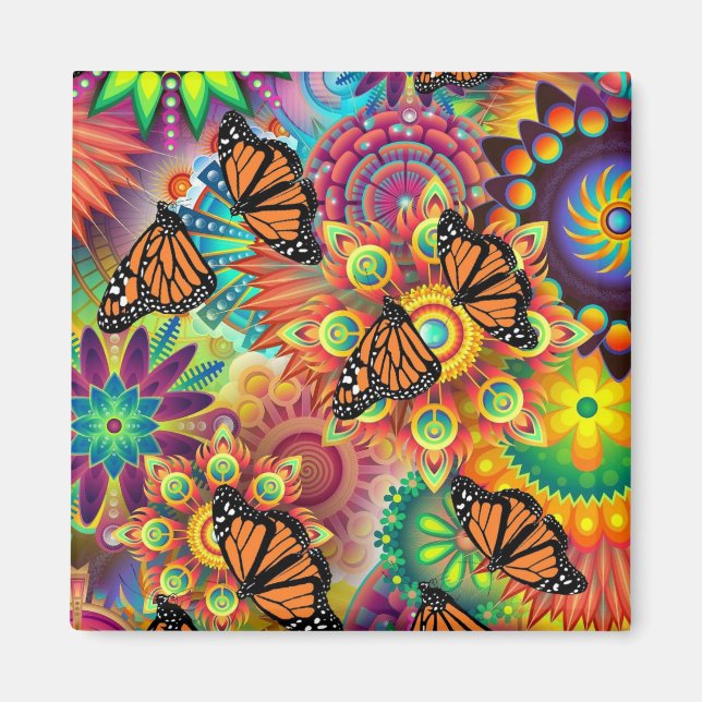 monarch Butterfly Magnet (Front)