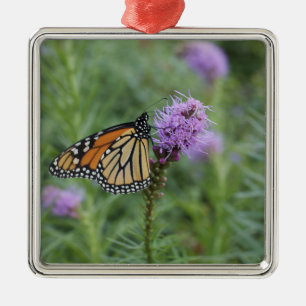 Monarch Butterfly Metal Tree Decoration