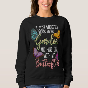 Monarch Butterfly Milkweed plants Sweatshirt
