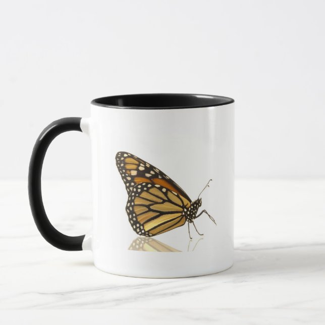 Monarch butterfly mug (Left)