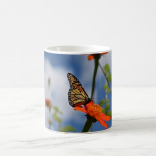 Monarch butterfly mug