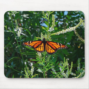 Monarch Butterfly Natural Mousepad