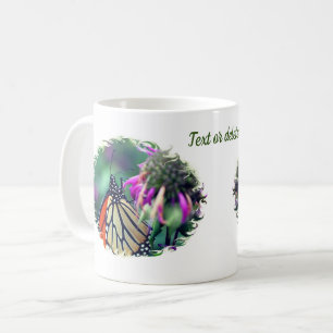 Monarch Butterfly Nature Personalised Coffee Mug