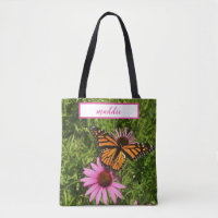 Monarch Butterfly on Echinacea Cone Flower Photo