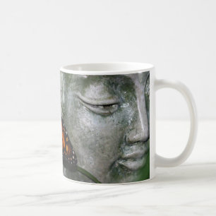 Monarch Butterfly on Kwan Yin Coffee Mug