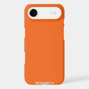 Monarch butterfly orange color name