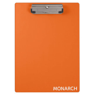 Monarch butterfly orange colour name clipboard