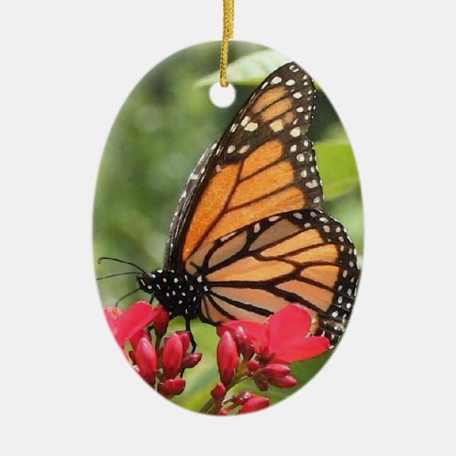 Monarch Butterfly Ornament (Front)