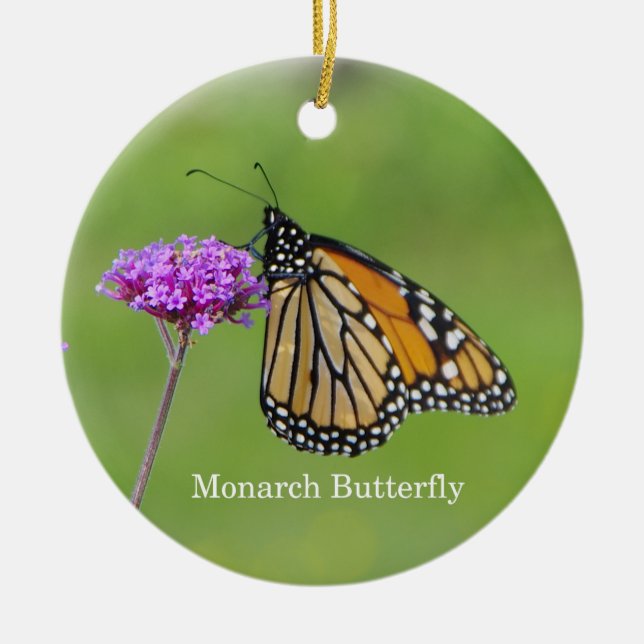 Monarch Butterfly ornament (Front)