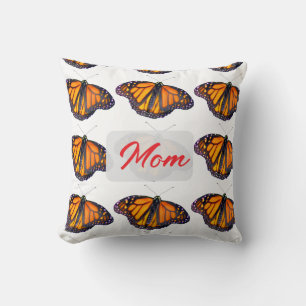Monarch Butterfly Personal for Mum Cushion