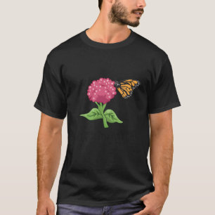 Monarch Butterfly Plant Milkweed Cute Monarch Butt T-Shirt