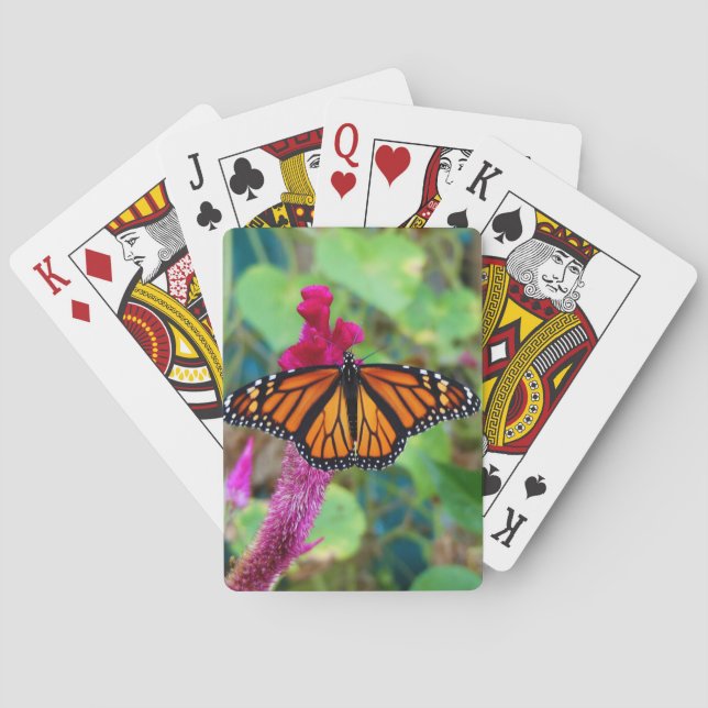 Monarch Butterfly Playing Cards (Back)