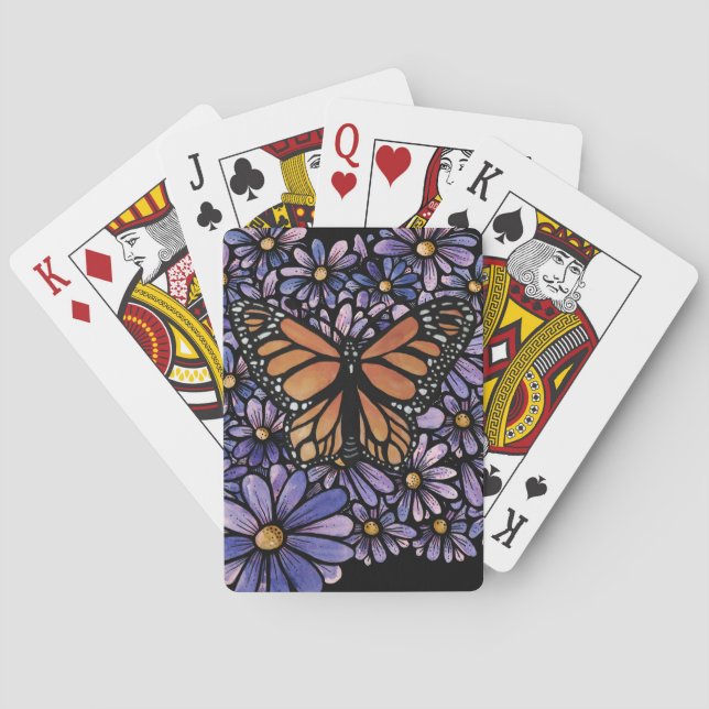 Monarch Butterfly                                  Playing Cards (Back)