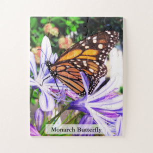 Monarch Butterfly Pollinating Insect 30Pcs Jigsaw Puzzle