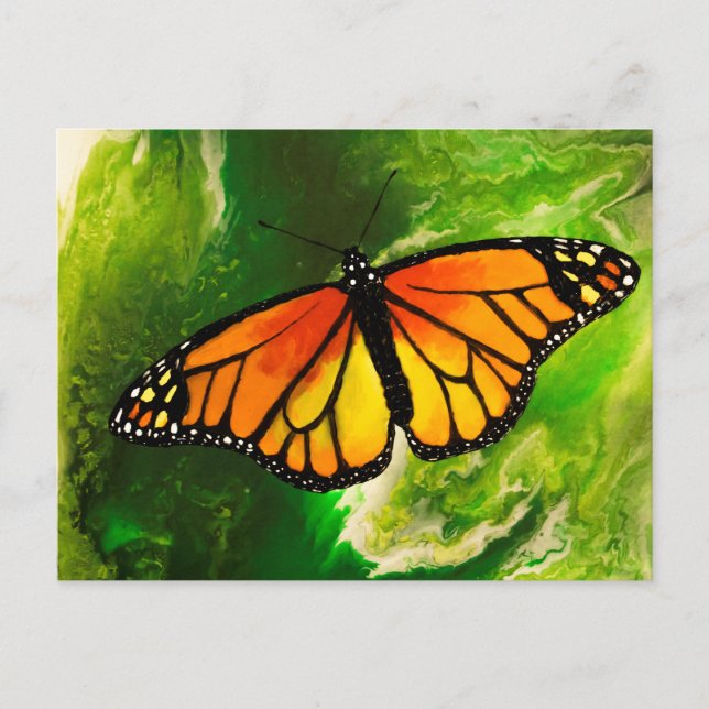 Monarch Butterfly Postcard (Front)