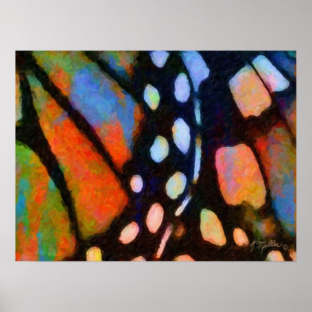 Monarch Butterfly Poster (Front)