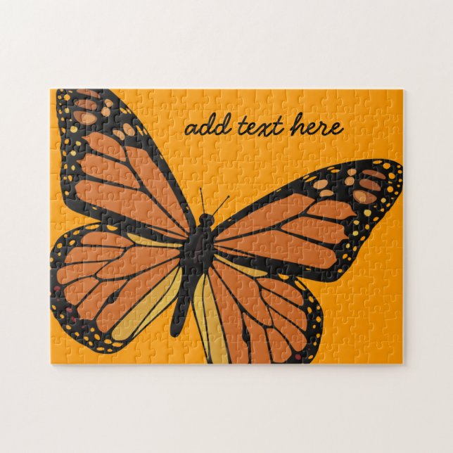 monarch butterfly puzzle (Horizontal)
