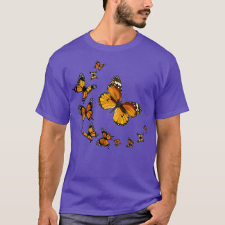 Monarch Butterfly Rapsody Cute Colorful Butterflie T-Shirt