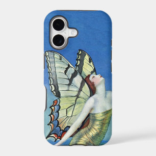 Monarch Butterfly Red Hair Vintage Fairy