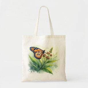 Monarch Butterfly REF260 - Watercolor Tote Bag