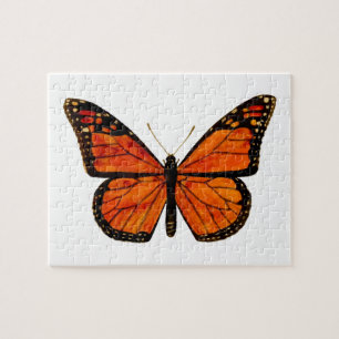 Monarch butterfly Small Jigsaw Puzzle