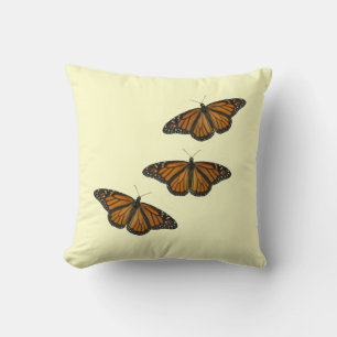 Monarch Butterfly square pillow