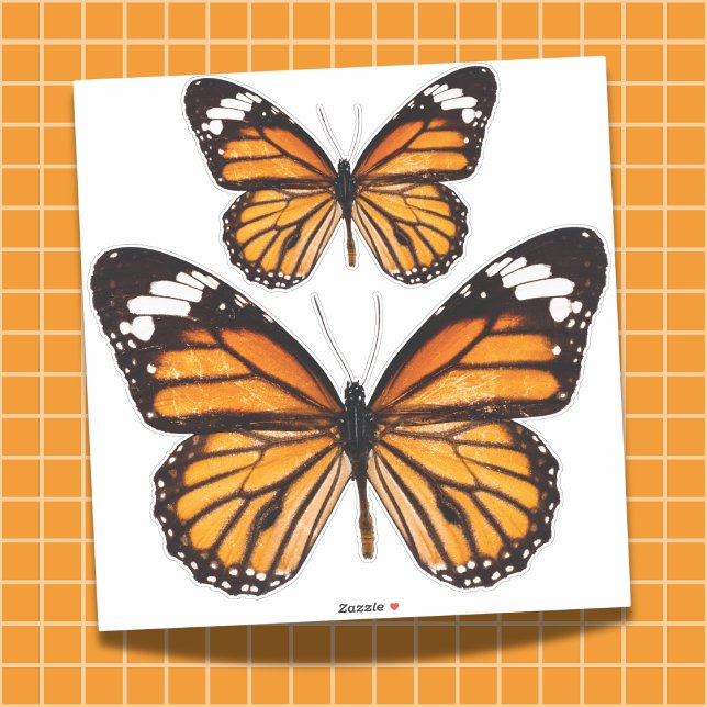 Monarch Butterfly Sticker Sheet (Monarch Butterfly Sticker Sheet)