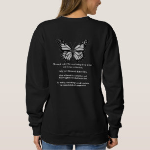 Monarch butterfly sweatshirt