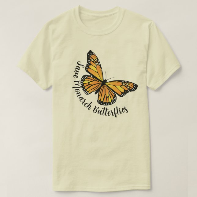 Monarch butterfly T-Shirt (Design Front)