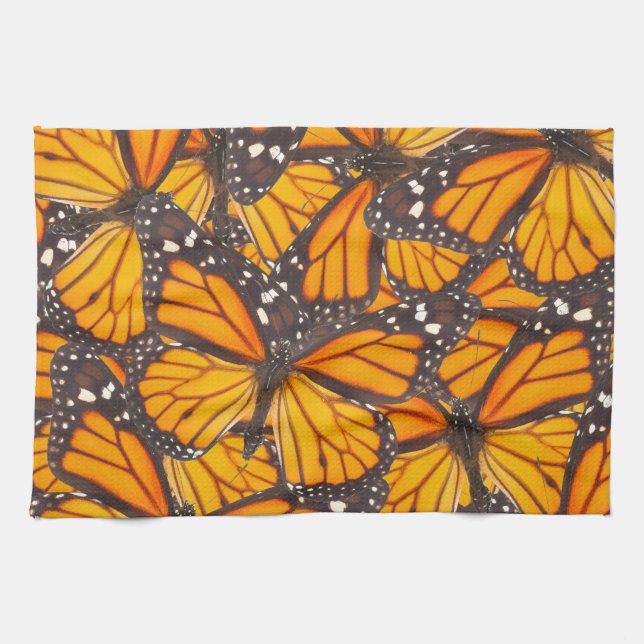 Monarch butterfly tea towel (Horizontal)