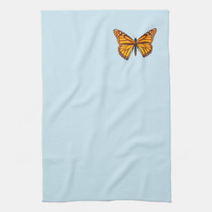 Monarch Butterfly Tea Towel