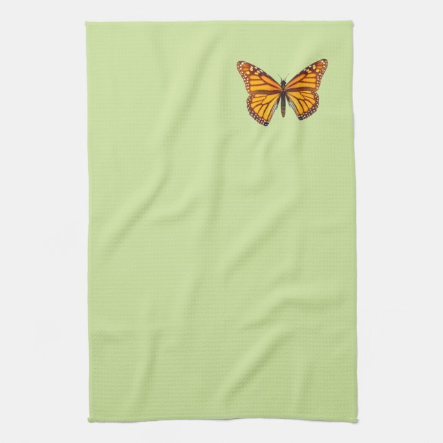 Monarch Butterfly Tea Towel (Vertical)