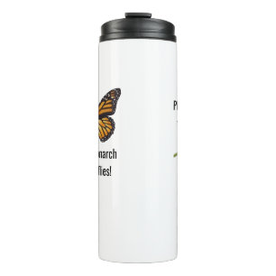 Monarch butterfly thermal tumbler
