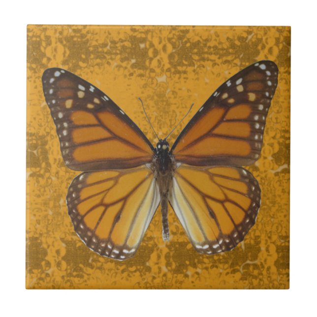 Monarch Butterfly Tile (Front)