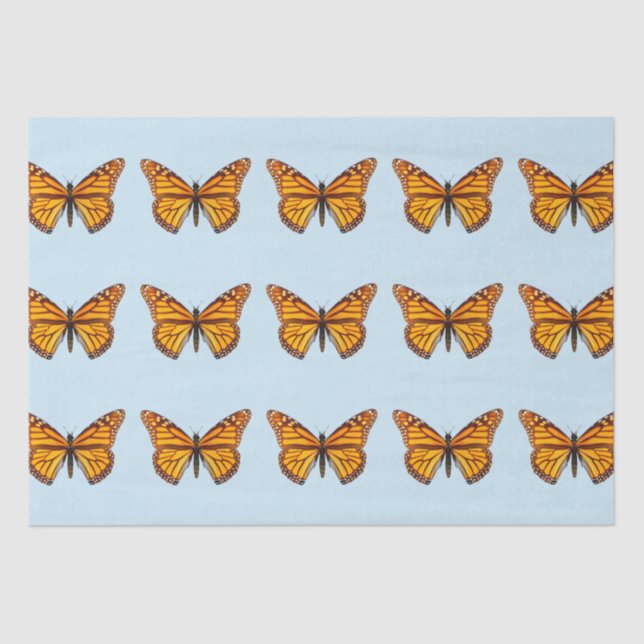 Monarch Butterfly Tissue Paper (Front)
