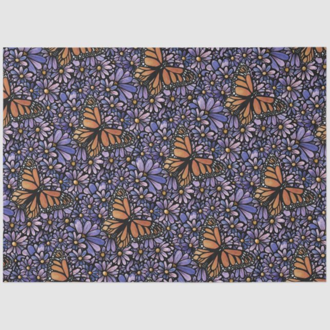 Monarch Butterfly                                  Tissue Paper (Front)