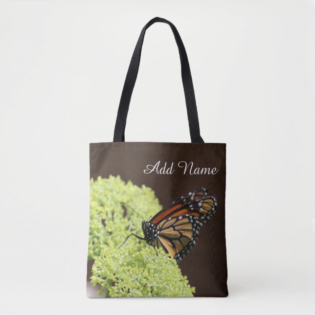 Monarch butterfly tote bag (Front)