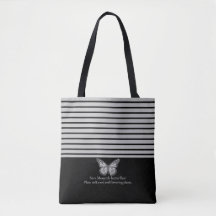 Monarch butterfly tote bag