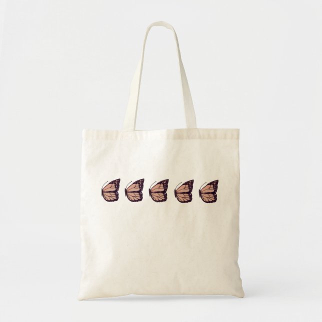 Monarch Butterfly Tote Bag (Front)