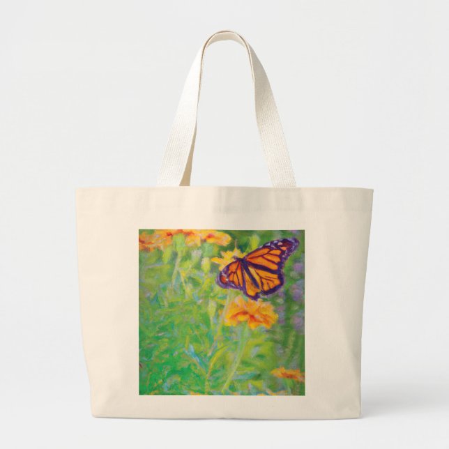 Monarch Butterfly Tote Bag (Front)