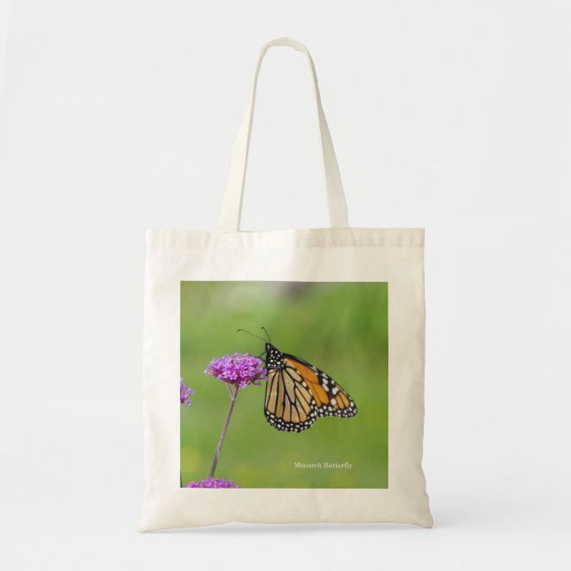 Monarch Butterfly tote bag (Front)