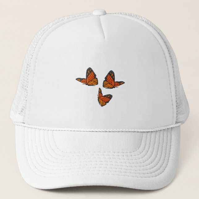 Monarch Butterfly Trucker Hat (Front)