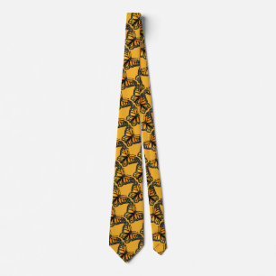 Monarch Butterfly Watercolor Painting Butterflies Tie
