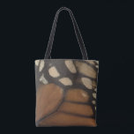 Monarch Butterfly Wing Close Up  Tote Bag<br><div class="desc">Shoulder Tote Bag printed with Monarch Butterfly Wing Close Up by TheFabricSeal at Zazzle #ZazzleMade https://www.zazzle.com/store/thefabricseal Butterfly watching is popular thing to do along the central coast of California. Throughout the months from November through February hundreds up to thousands of these beautiful butterflies migrate to seek shelter and a little...</div>